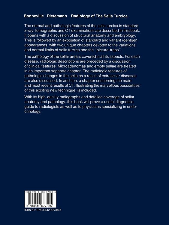 Produktbild: Radiology of The Sella Turcica