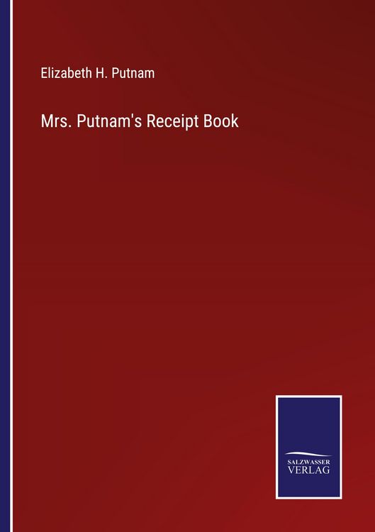Produktbild: Mrs. Putnam's Receipt Book