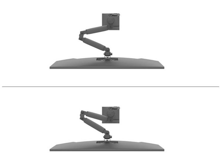 Produktbild: Neomounts Monitor-Standfu&szlig; DS60-600BL1 1 Display(s) 25,4 cm (10") - 81,3 cm (32") Schwarz H&ouml;henverstellbar, Neigbar, Schwenkbar, Stand