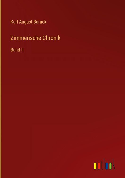 Produktbild: Zimmerische Chronik