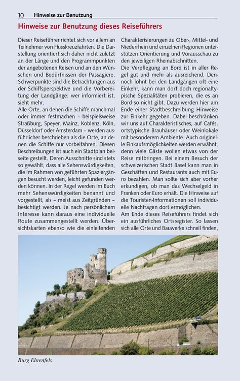 Produktbild: TRESCHER Reiseführer Flusskreuzfahrten Rhein