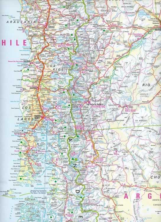 Produktbild: Nelles Map Chile - Patagonia