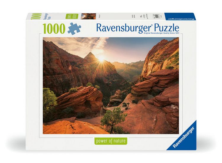 Ravensburger Campsite Lifestyle-Scenic Places Camping Rompecabezas Calm Campside De 1000 Piezas Para Adultos Y Niños A Partir De 12 Años, Color Azul, 27 X 20 (16177