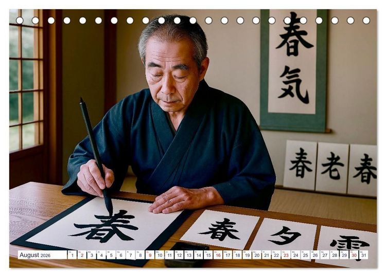 Produktbild: Typisch Japan. Wahrheiten und Klischees &uuml;ber die Japaner (Tischkalender 2026 DIN A5 quer), CALVENDO Monatskalender