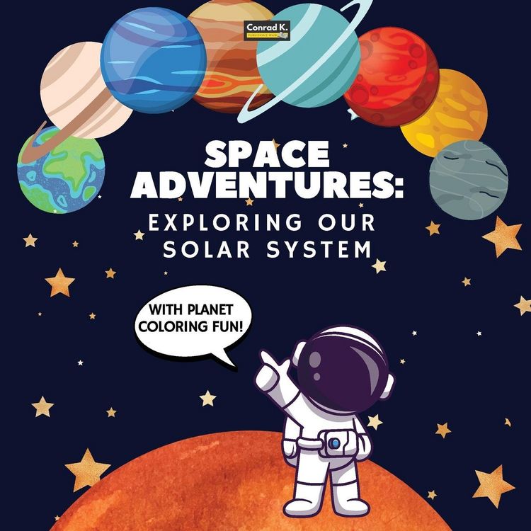 Produktbild: Space Adventures. Exploring Our Solar System (With Planet Coloring Fun!)