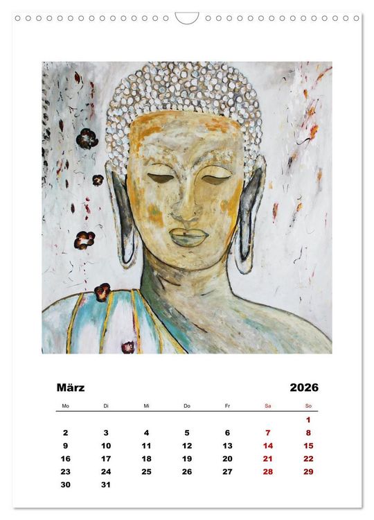 Produktbild: Buddha Relax (Wandkalender 2026 DIN A3 hoch), CALVENDO Monatskalender