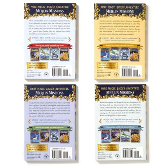 Produktbild: Magic Tree House Merlin Missions Books 1-4 Boxed Set