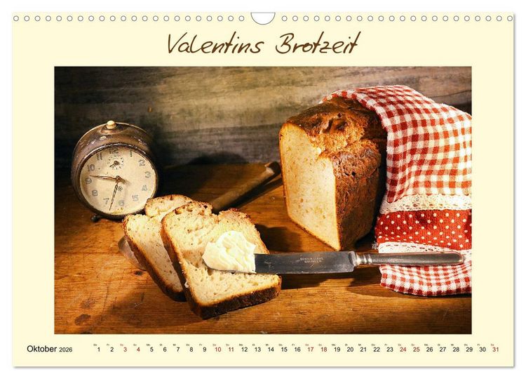 Produktbild: Mein liebstes Brot (Wandkalender 2026 DIN A3 quer), CALVENDO Monatskalender