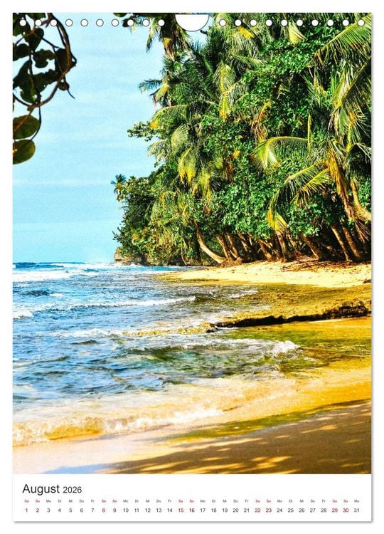 Produktbild: Faszination Costa Rica (Wandkalender 2026 DIN A4 hoch), CALVENDO Monatskalender