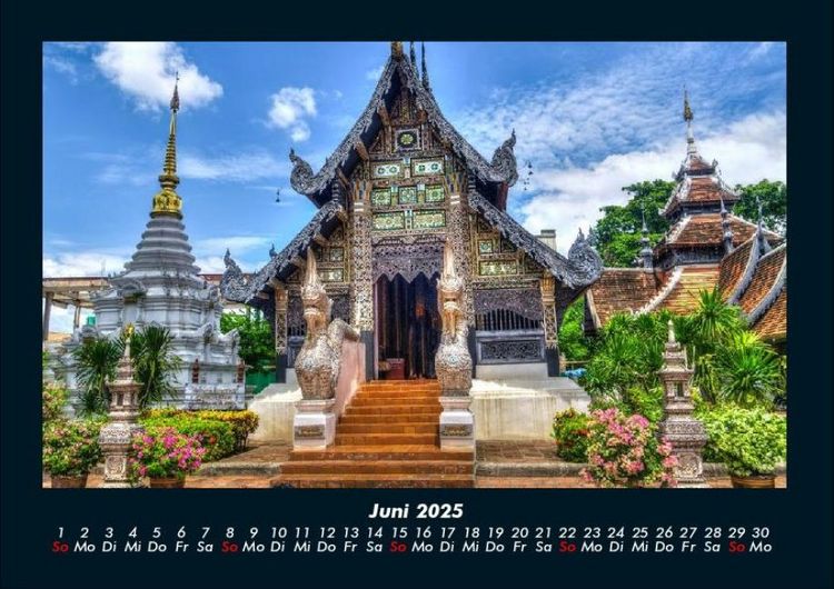Produktbild: Tempel 2025 Fotokalender DIN A4