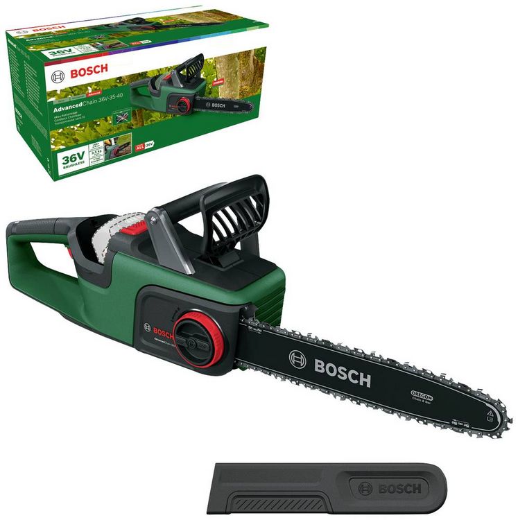 Produktbild: Bosch Home and Garden Akku Kettens&auml;ge ohne Akku Schwertl&auml;nge 310 mm