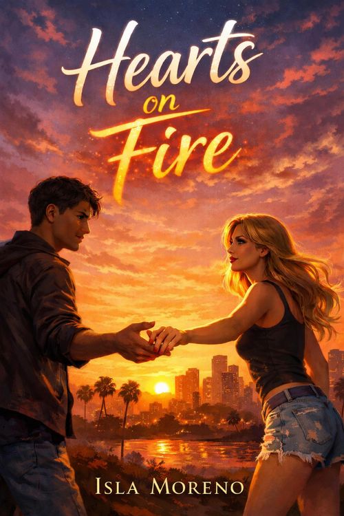 Produktbild: Hearts on fire (Burning Skies, #1)
