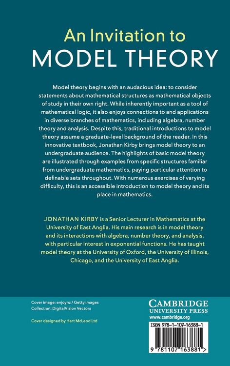 Produktbild: An Invitation to Model Theory