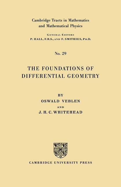 Produktbild: The Foundations of Differential Geometry