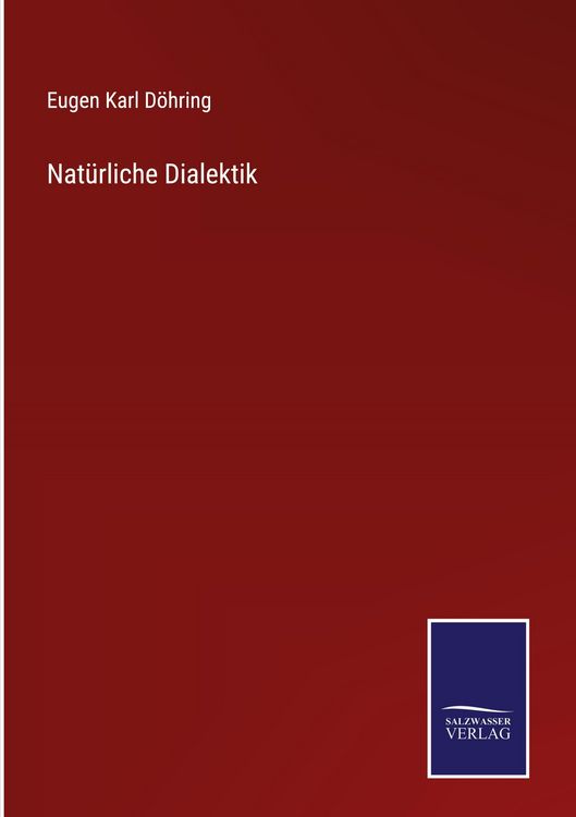 Produktbild: Nat&uuml;rliche Dialektik