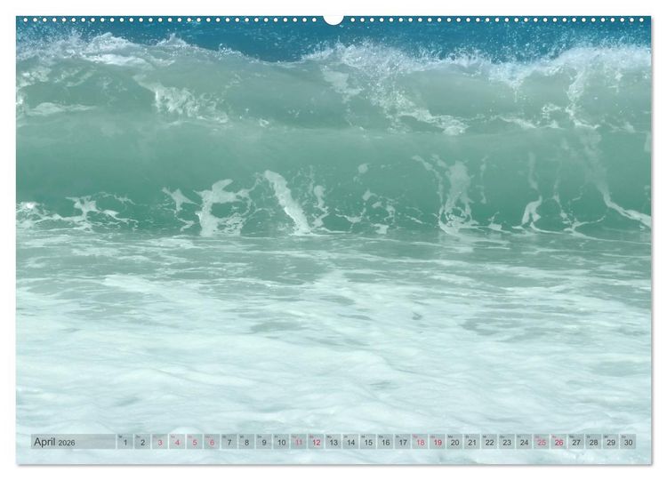 Produktbild: Photo-Art / Ozean (hochwertiger Premium Wandkalender 2026 DIN A2 quer), Kunstdruck in Hochglanz