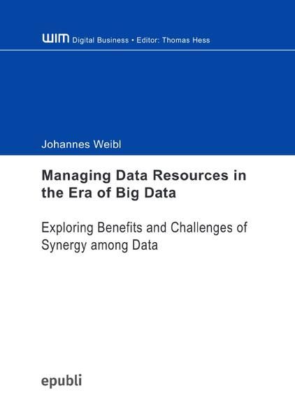 Produktbild: Managing Data Resources in the Era of Big Data