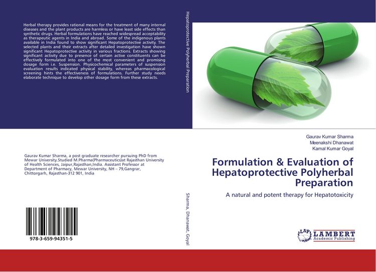 Produktbild: Formulation & Evaluation of Hepatoprotective Polyherbal Preparation