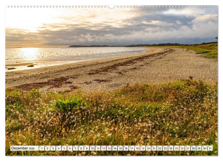 Produktbild: Frankreich - die Bretagne (hochwertiger Premium Wandkalender 2026 DIN A2 quer), Kunstdruck in Hochglanz