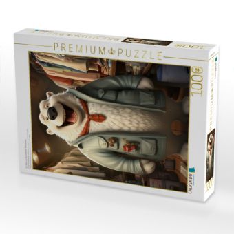 Produktbild: CALVENDO Puzzle Ein Motiv aus dem Kalender Grinsekatze | 1000 Teile Lege-Gr&ouml;&szlig;e 64x48cm Foto-Puzzle f&uuml;r gl&uuml;ckliche Stunden