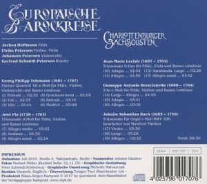 Produktbild: Europ&auml;ische Barockreise - Triosonaten & Quartette