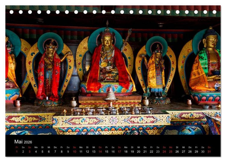 Produktbild: Nepal-Das Kathmandu-Tal nach dem Beben (Tischkalender 2026 DIN A5 quer), CALVENDO Monatskalender
