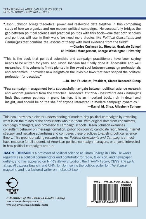 Produktbild: Political Consultants and Campaigns