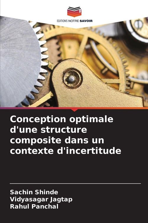 Produktbild: Conception optimale d'une structure composite dans un contexte d'incertitude