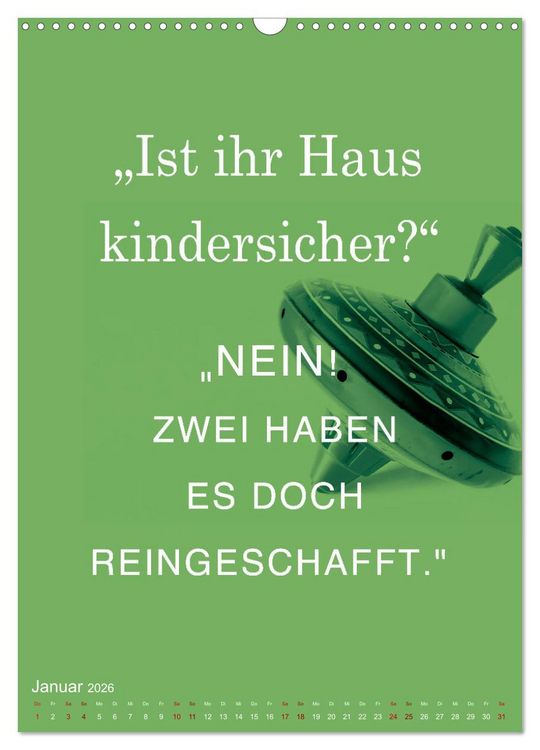Produktbild: Willkommen im Familienalltag (Wandkalender 2026 DIN A3 hoch), CALVENDO Monatskalender
