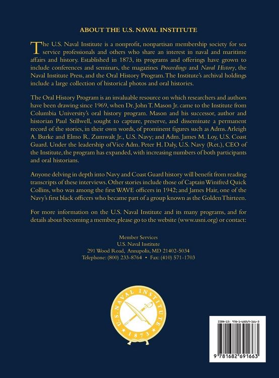 Produktbild: The Reminiscences of Rear Adm. Robert W. McNitt, USN (Ret.)