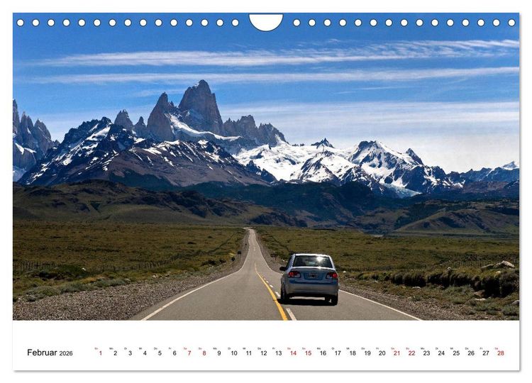 Produktbild: Faszinierendes Patagonien (Wandkalender 2026 DIN A4 quer), CALVENDO Monatskalender