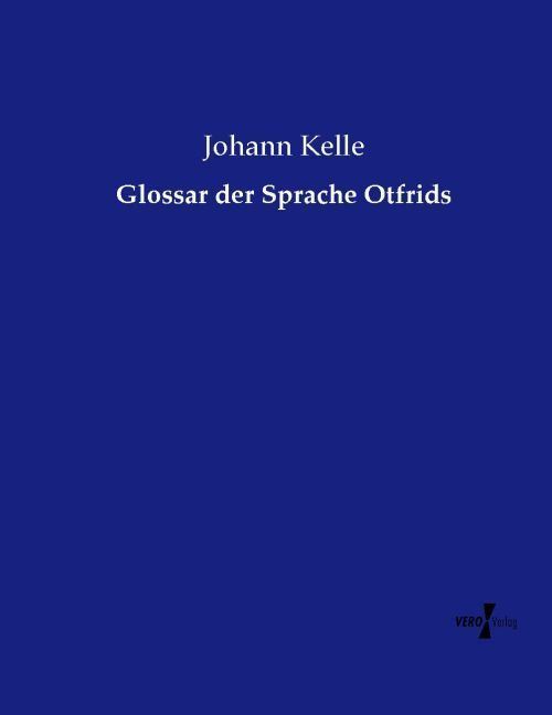 Produktbild: Glossar der Sprache Otfrids