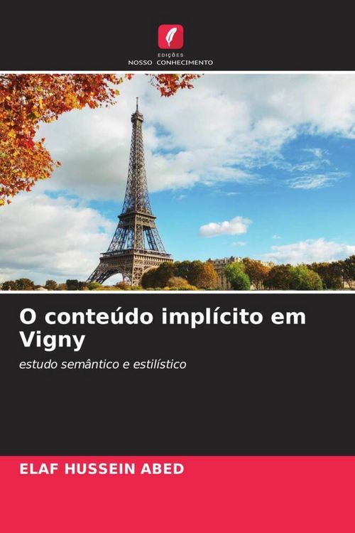 Produktbild: O conte&uacute;do impl&iacute;cito em Vigny