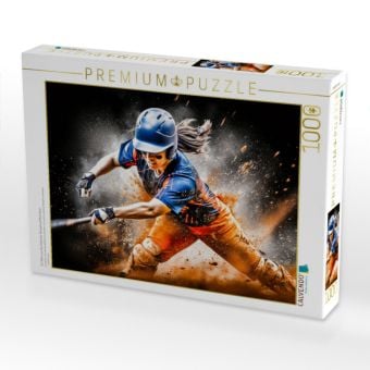 Produktbild: CALVENDO Puzzle Ein Motiv aus dem Kalender Basball und Motivation | 1000 Teile Lege-Gr&ouml;&szlig;e 64x48cm Foto-Puzzle f&uuml;r gl&uuml;ckliche Stunden