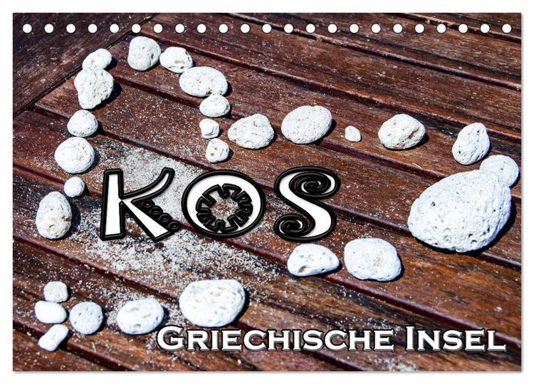 Produktbild: Griechische Insel Kos (Tischkalender 2026 DIN A5 quer), CALVENDO Monatskalender