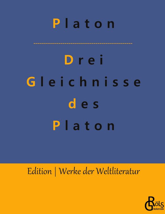 Produktbild: Drei Gleichnisse des Platon