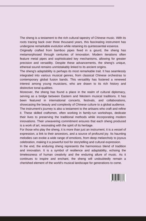 Produktbild: The Enduring Sheng: A Journey Through Innovation and Tradition