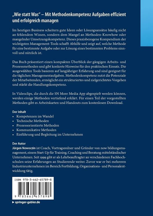 Produktbild: &bdquo;Wie statt Was&ldquo; &ndash; Mit Methodenkompetenz Aufgaben effizient und erfolgreich managen