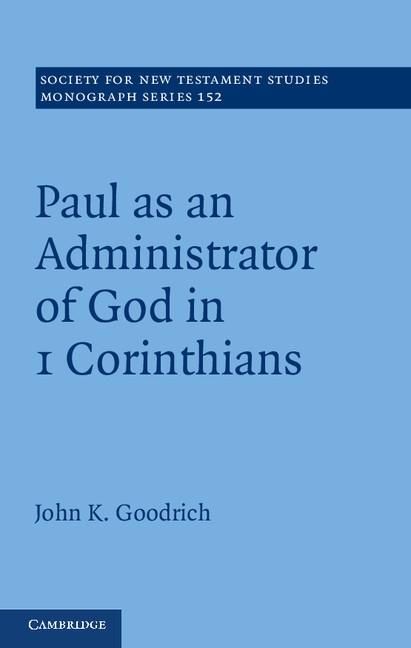 Produktbild: Paul as an Administrator of God in 1 Corinthians
