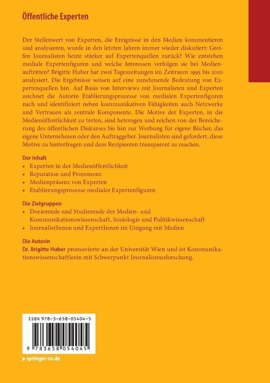 Produktbild: &Ouml;ffentliche Experten