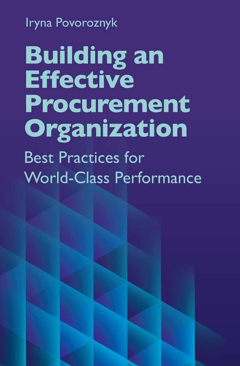 Produktbild: Building an Effective Procurement Organization