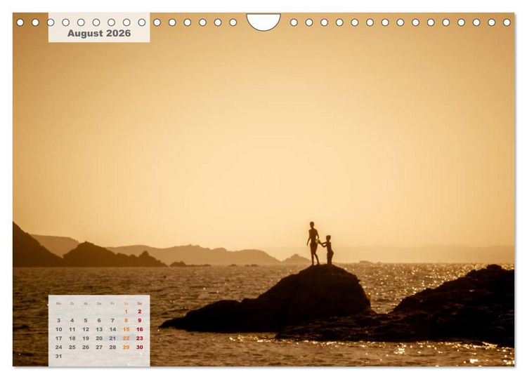 Produktbild: Bretagne - K&uuml;ste im Licht (Wandkalender 2026 DIN A4 quer), CALVENDO Monatskalender