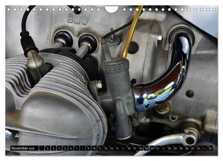 Produktbild: BMW R69S (Wandkalender 2026 DIN A4 quer), CALVENDO Monatskalender