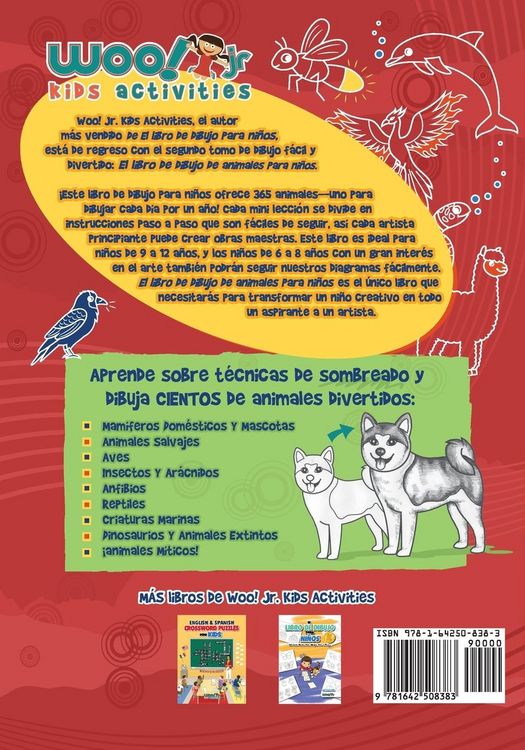 Produktbild: El Libro de Dibujo de Animales Para Ni&ntilde;os