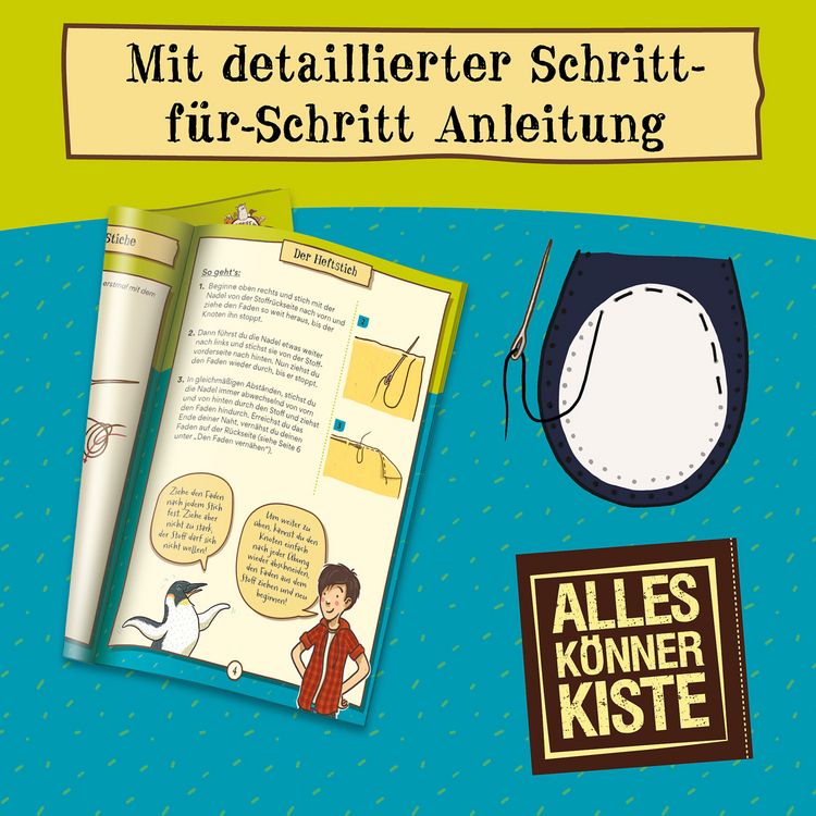 Produktbild: Die Schule der magischen Tiere N&auml;hspa&szlig; mit Juri