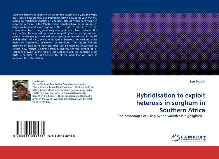 Produktbild: Hybridisation to exploit heterosis in sorghum in Southern Africa