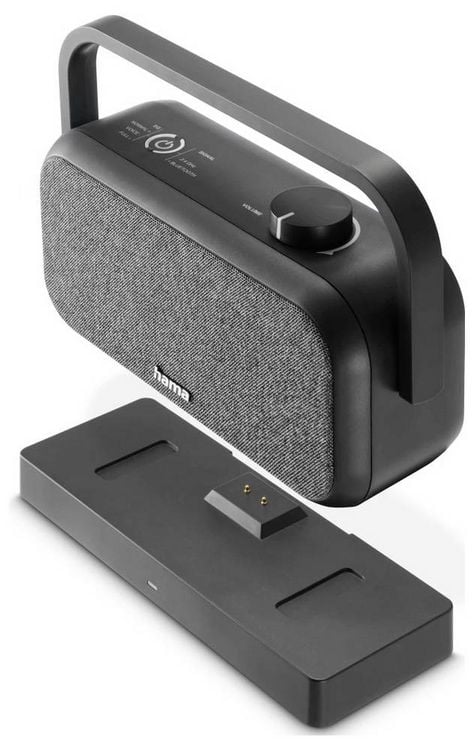 Produktbild: Hama TV-Lautsprecher AUX, USB Schwarz, Grau