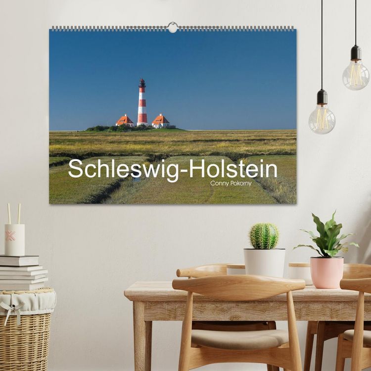 Produktbild: Schleswig-Holstein (Wandkalender 2026 DIN A2 quer), CALVENDO Monatskalender
