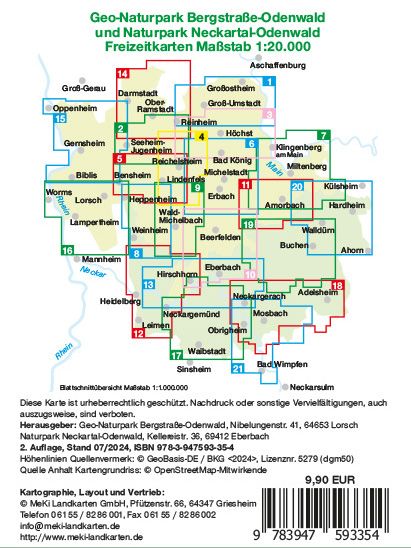 Produktbild: Blatt 3, Breuberger Land