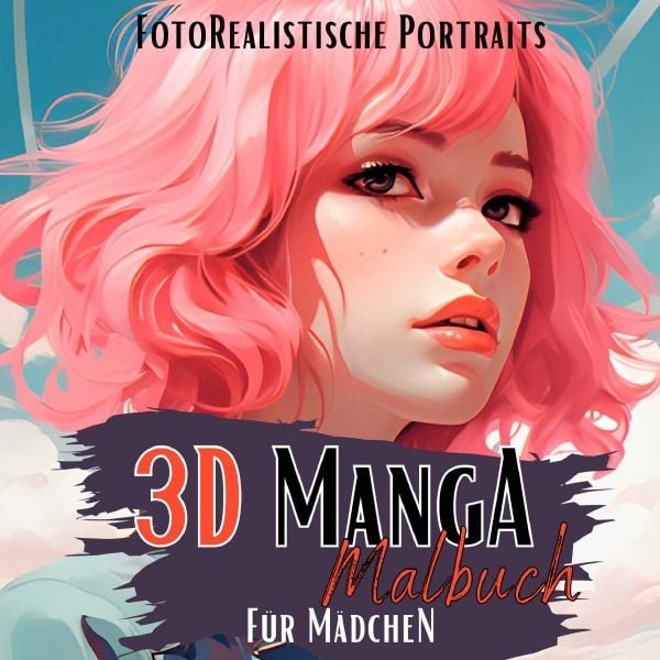 Produktbild: Manga Nation / Manga Malbuch f&uuml;r M&auml;dchen